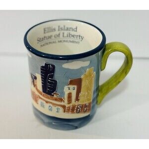 Ellis Island Statue of Liberty National Monument Souvenir Mug